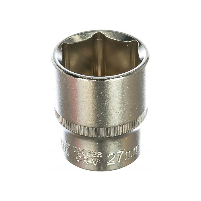 

KRAFT KT 700338 Головка торцевая 1/2"Dr 27 мм, KT 700338