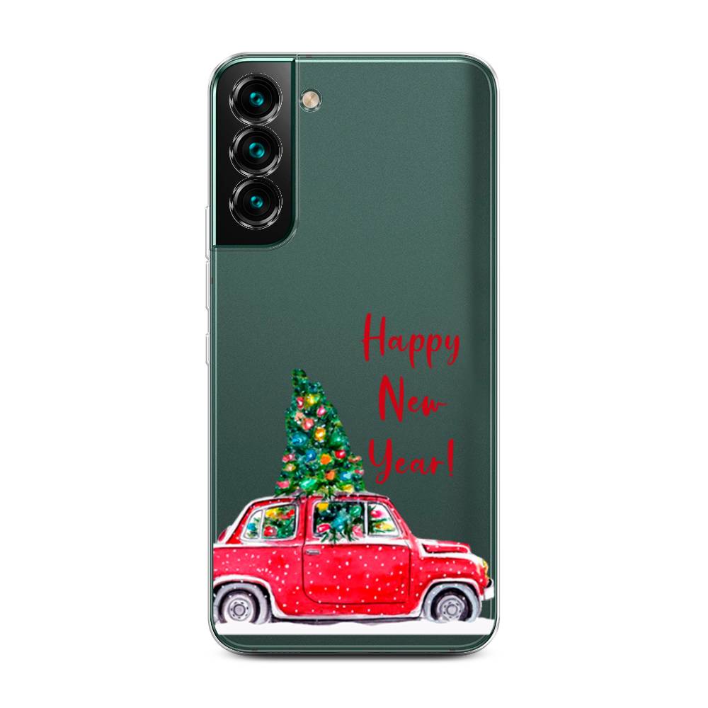 

Чехол на Samsung Galaxy S22 Plus "Happy New Year", Красный;зеленый, 2103950-5