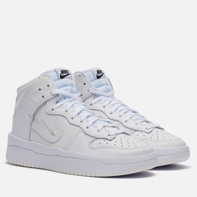 фото Кроссовки женские nike wmns dunk high up rebel белые 40.5 eu