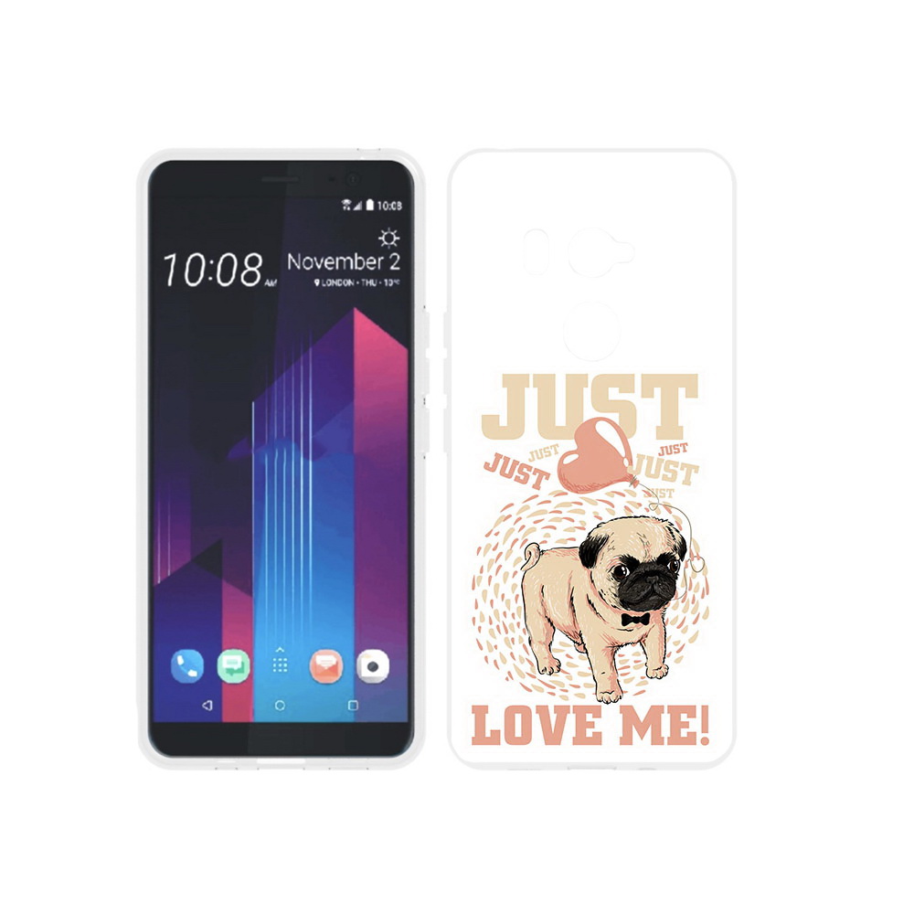 

Чехол MyPads Tocco для HTC U11 EYEs Люби меня, Прозрачный, Tocco