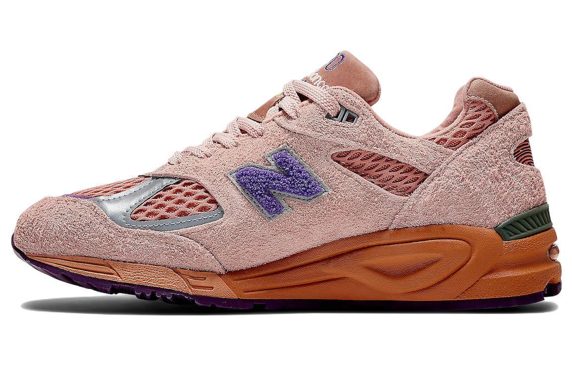 

Кроссовки унисекс New Balance Salehe Bembury NB 990 V2 Sand Be The Time розовые 44 EU, Розовый, Salehe Bembury x New Balance NB 990 V2 Sand Be The Time