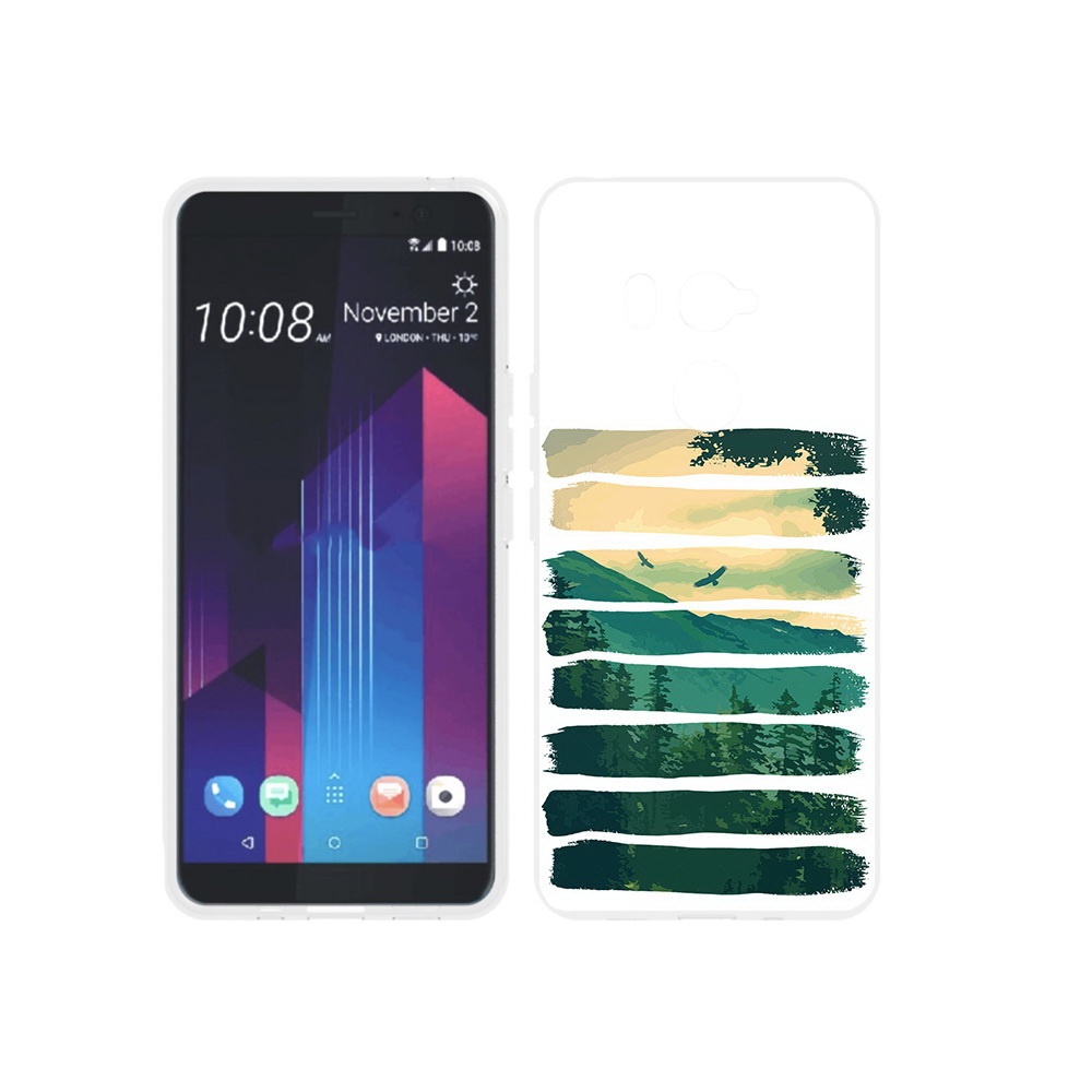 

Чехол MyPads Tocco для HTC U11 EYEs Лесная чаща, Прозрачный, Tocco