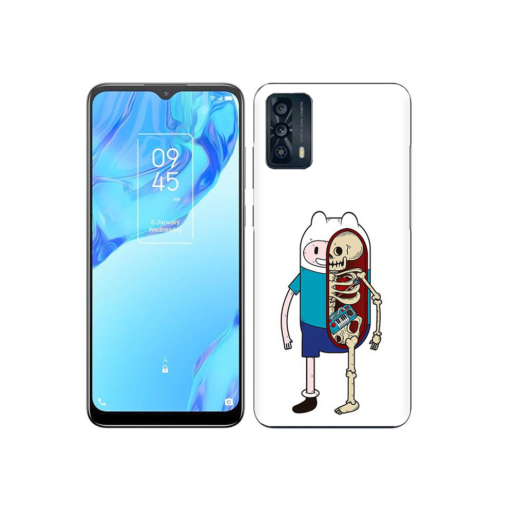 

Чехол MyPads Tocco для TCL 20B Финн скелет, Прозрачный, Tocco