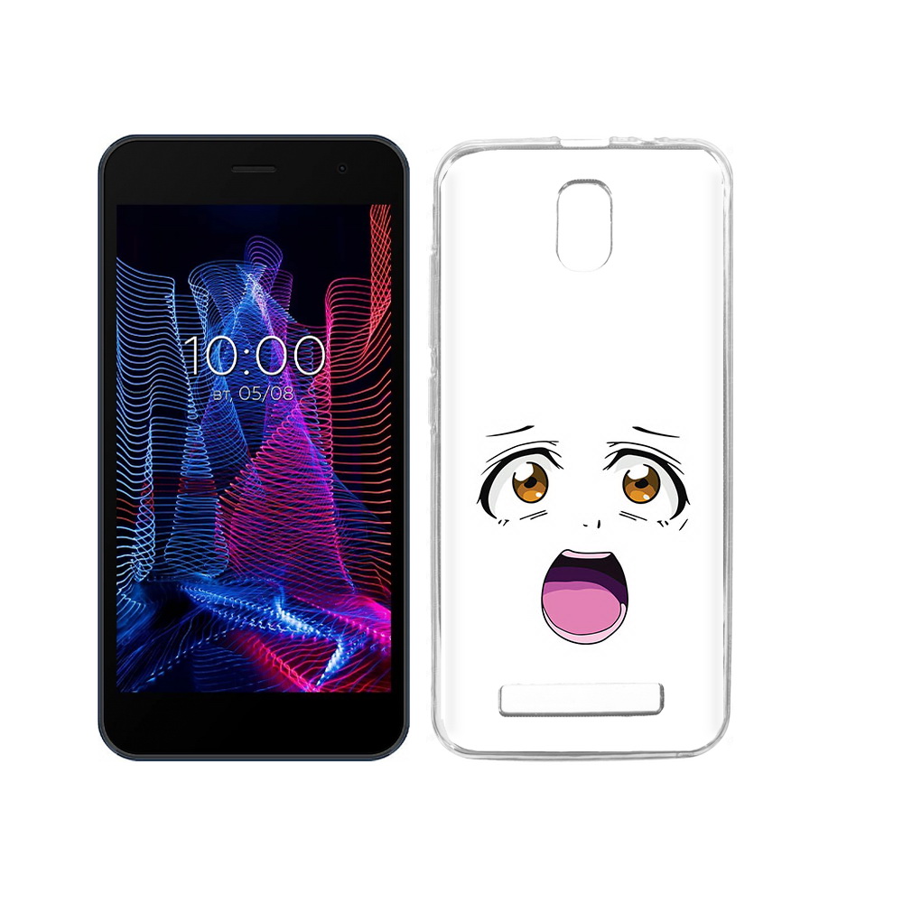 

Чехол MyPads Tocco для BQ 5047L Like аниме лицао, Прозрачный, Tocco