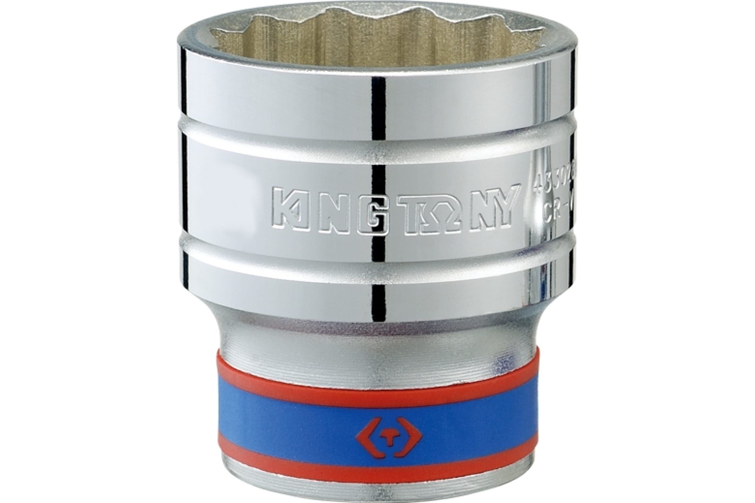 

KING TONY Головка торцевая стандартная двенадцатигранная 1/2", 34 мм KING TONY 433034M