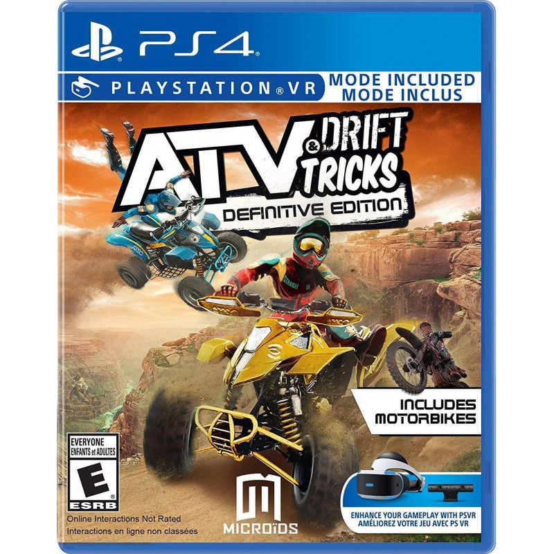 Игра ATV Drift and Tricks Definitive Edition (поддержка VR) (PS4)