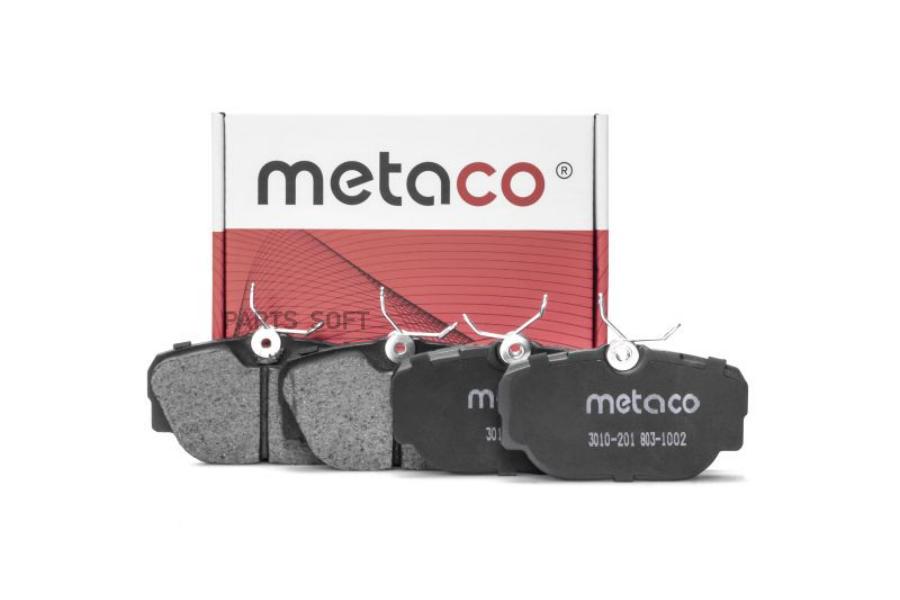 

Тормозные колодки METACO задние дисковые 3010201