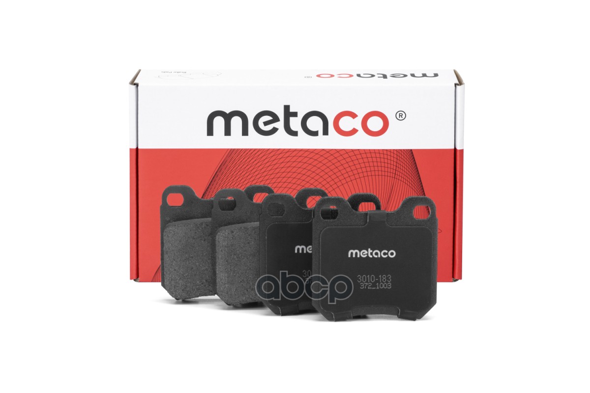 

Тормозные колодки METACO задние дисковые 3010183