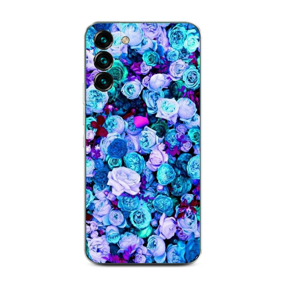 

Чехол на Samsung Galaxy S22 Plus "Цветочный ковер", Фиолетовый, 2103950-2