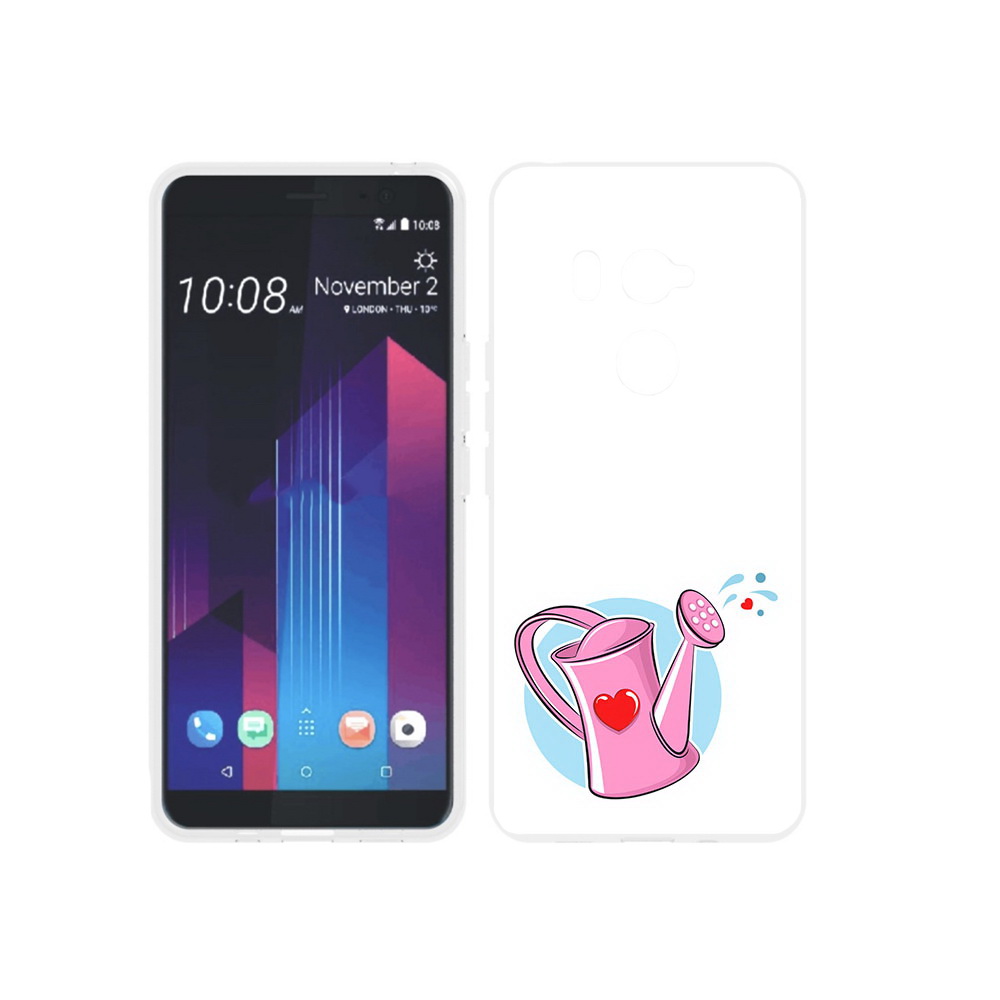 

Чехол MyPads Tocco для HTC U11 EYEs Лейка любви 14 февраля, Прозрачный, Tocco