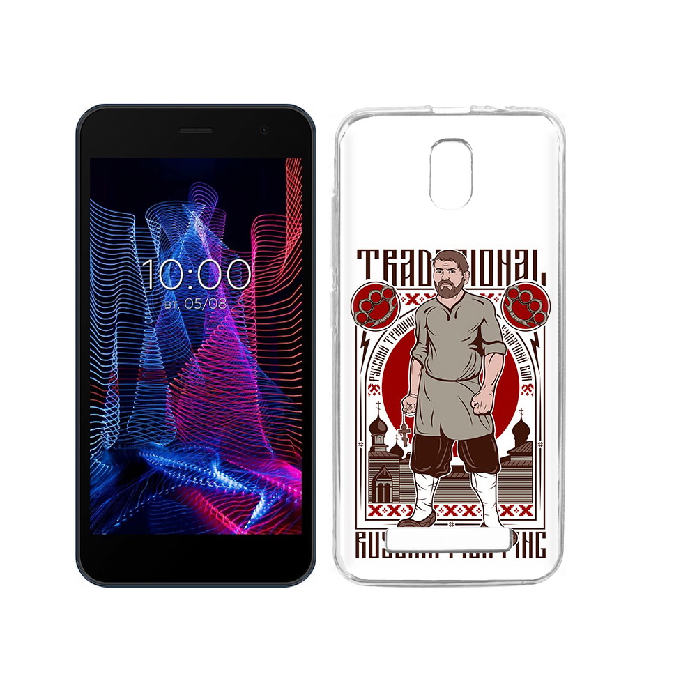 

Чехол MyPads Tocco для BQ 5047L Like Традициональный мужчина, Прозрачный, Tocco