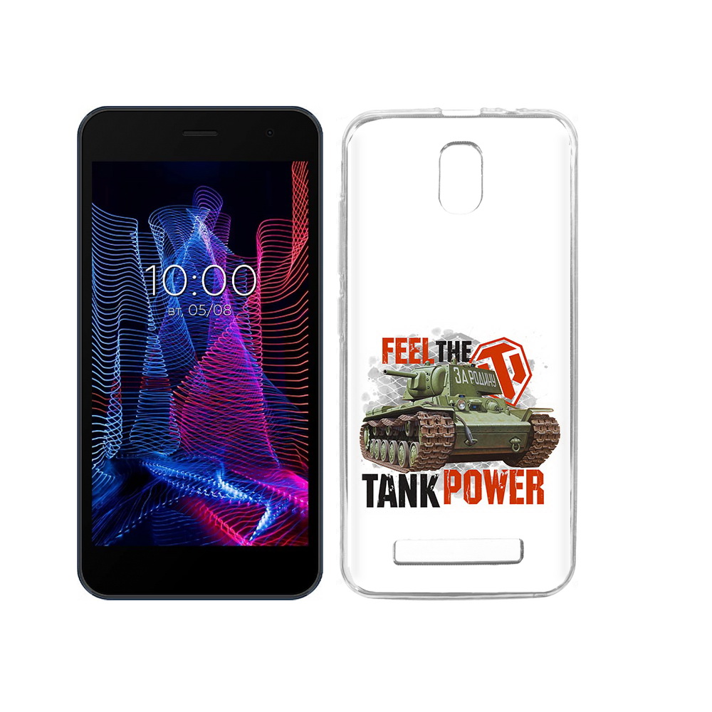 

Чехол MyPads Tocco для BQ 5047L Like Танк, Прозрачный, Tocco