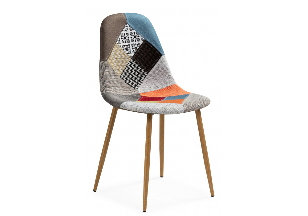 

Стул Woodville Mixit multicolor/натуральный, Mixit