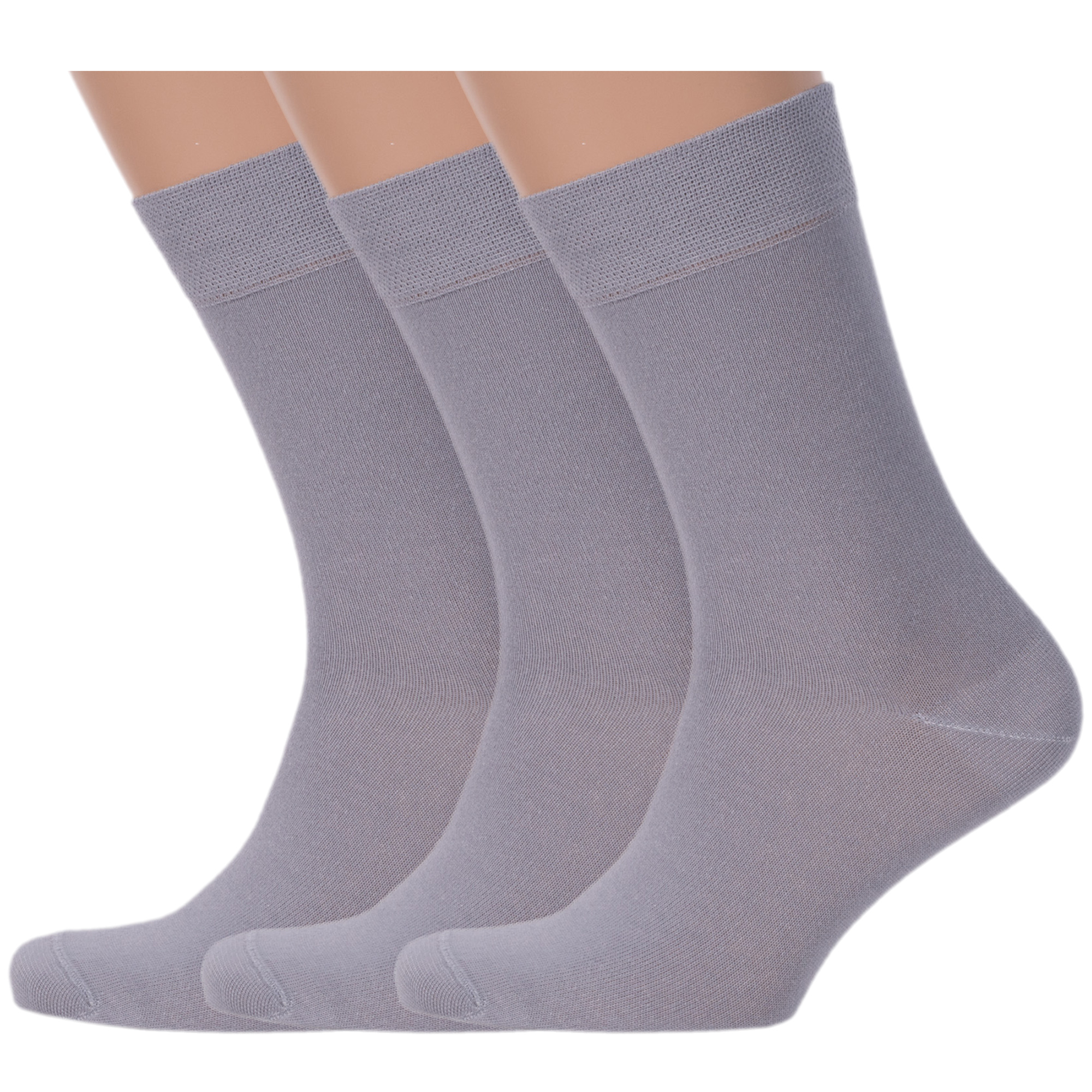 фото Комплект носков мужских брестский чулочный комбинат серых