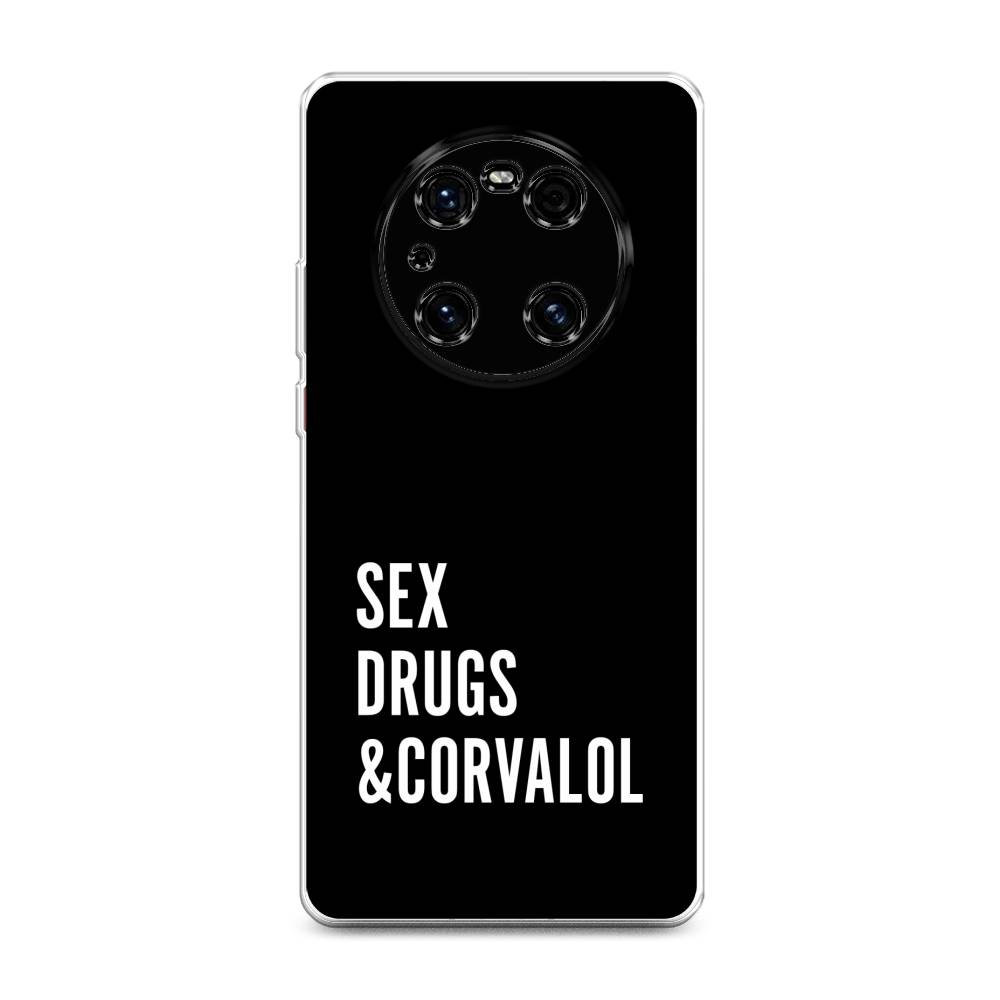 

Чехол на Huawei Mate 40E Pro "Corvalol", Черный;серый;белый, 6107550-6