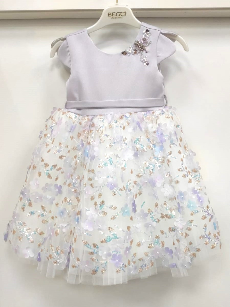 Платье детское Beggi Ceremony 76121, фиолетовый, 92
