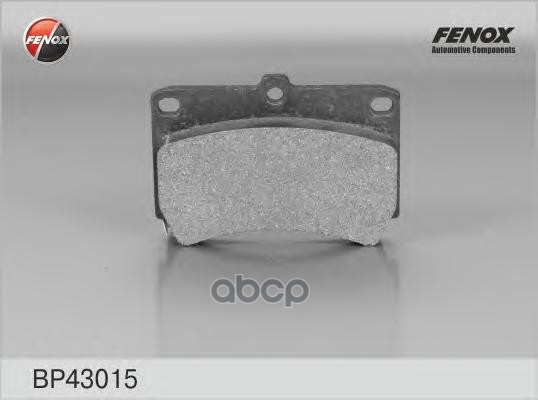 

FENOX BP43015 BP43015_колодки дисковые передние!\ Kia Rio 00-05, Mazda 121 1.3 90-96/323 1