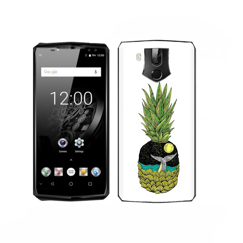 

Чехол MyPads Tocco для Oukitel K10 ананас с китом, Прозрачный, Tocco