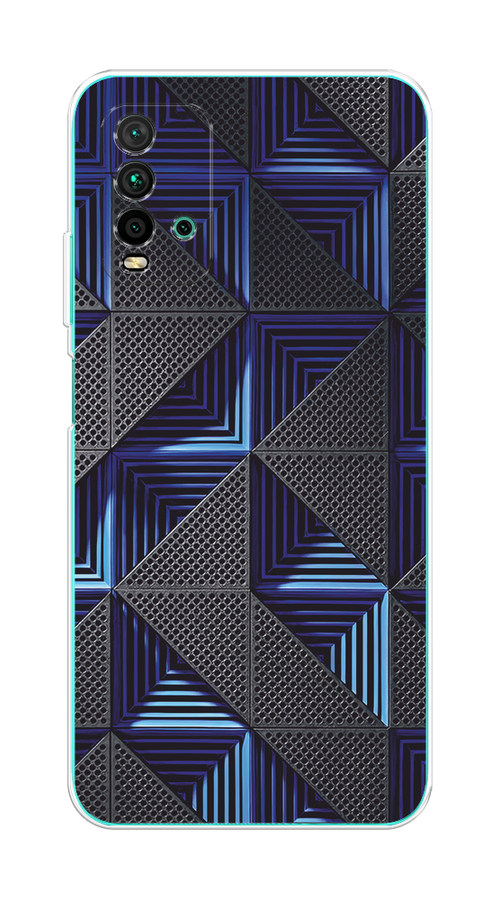 

Чехол на Xiaomi Redmi 9T "IBM", Серый;синий, 39850-3