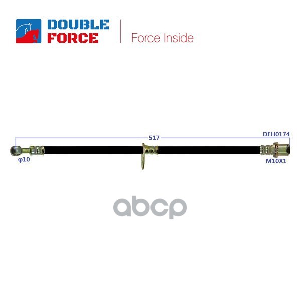 

Шланг Тормозной Double Force DOUBLE FORCE арт. DFH0174