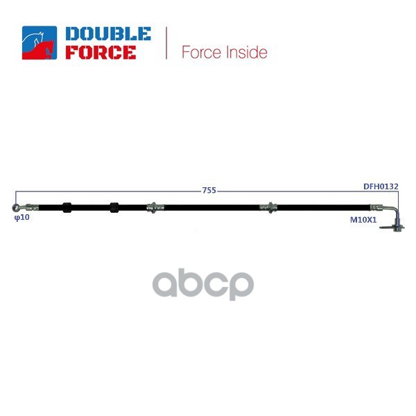 Шланг Тормозной Double Force DOUBLE FORCE арт. DFH0132