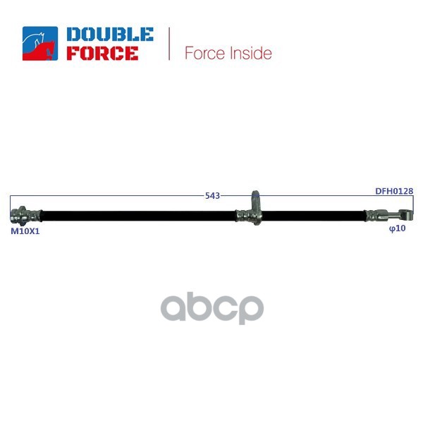 

Шланг Тормозной Double Force DOUBLE FORCE арт. DFH0128