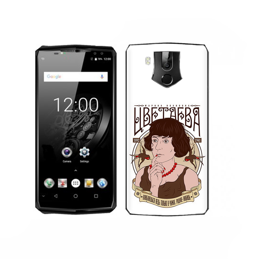 

Чехол MyPads Tocco для Oukitel K10 Цветаева, Прозрачный, Tocco