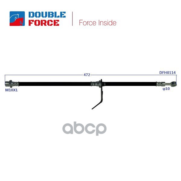 Шланг Тормозной Double Force DOUBLE FORCE арт. DFH0114