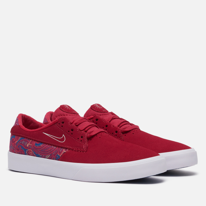 фото Кеды мужские nike shane o'neill prm paisley красные 10.5 us