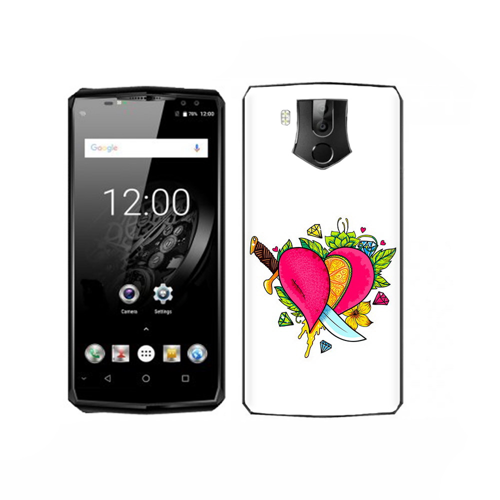 

Чехол MyPads Tocco для Oukitel K10 Фруктовое сердце, Прозрачный, Tocco