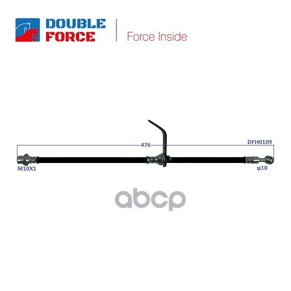 

Шланг Тормозной Double Force DOUBLE FORCE арт. DFH0109