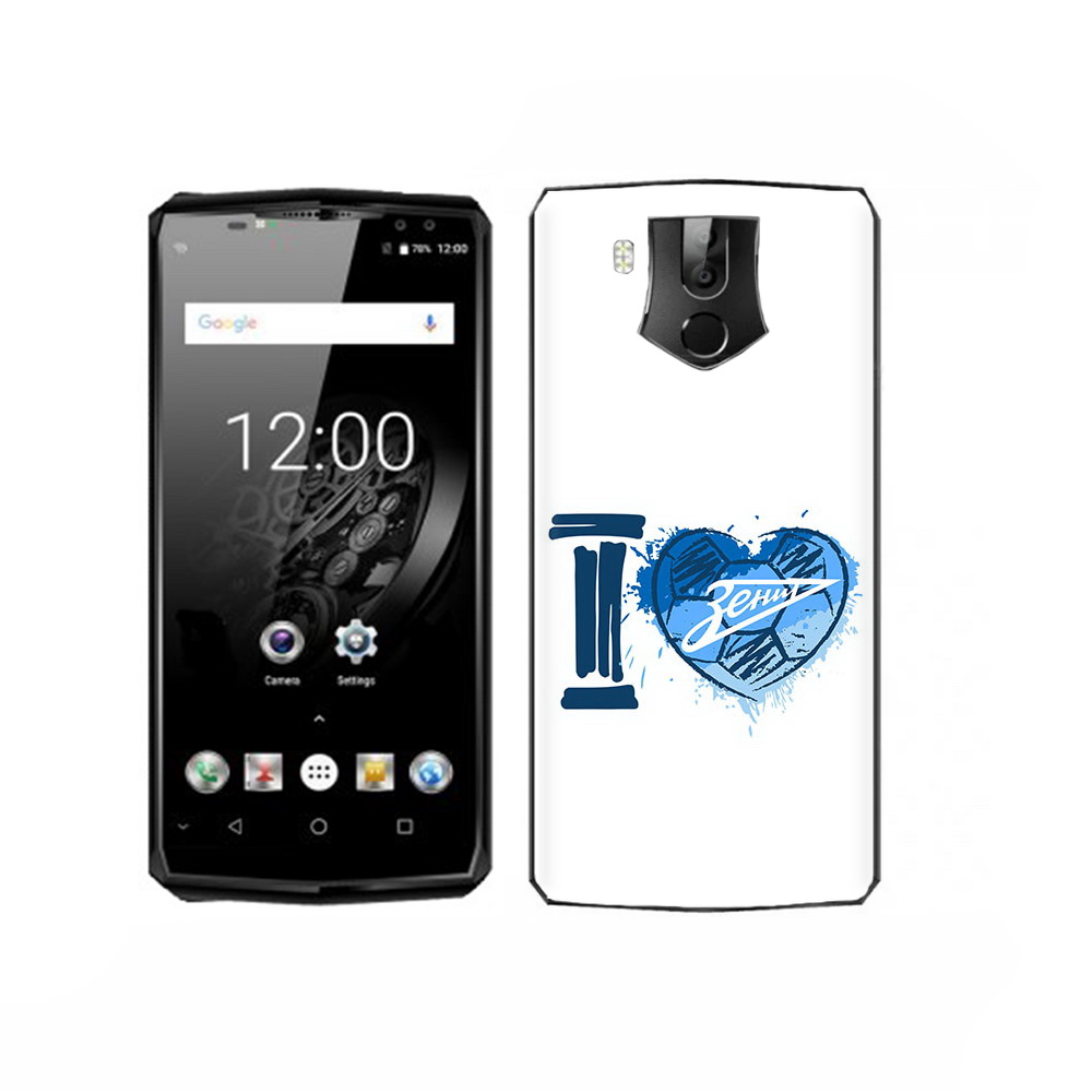 

Чехол MyPads Tocco для Oukitel K10 ФК я люблю зенит, Прозрачный, Tocco