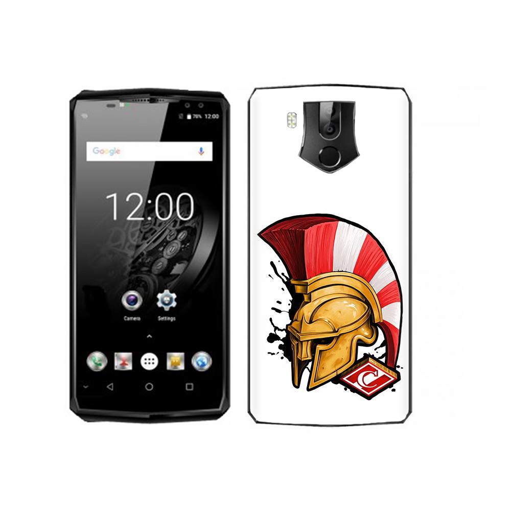 

Чехол MyPads Tocco для Oukitel K10 ФК спартак шлем, Прозрачный, Tocco