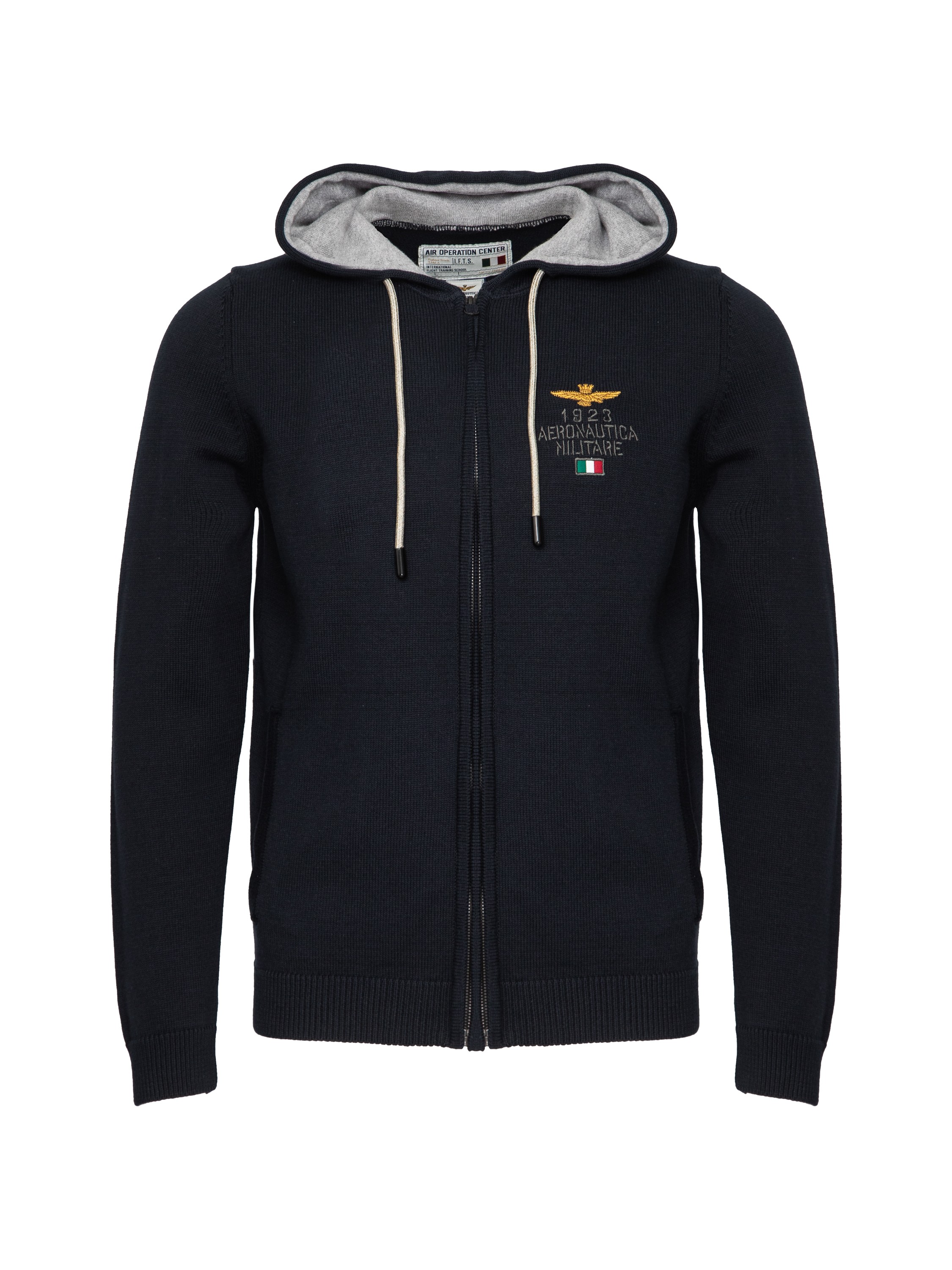 

Джемпер мужской Aeronautica Militare MA1422L493 синий 56 RU, MA1422L493