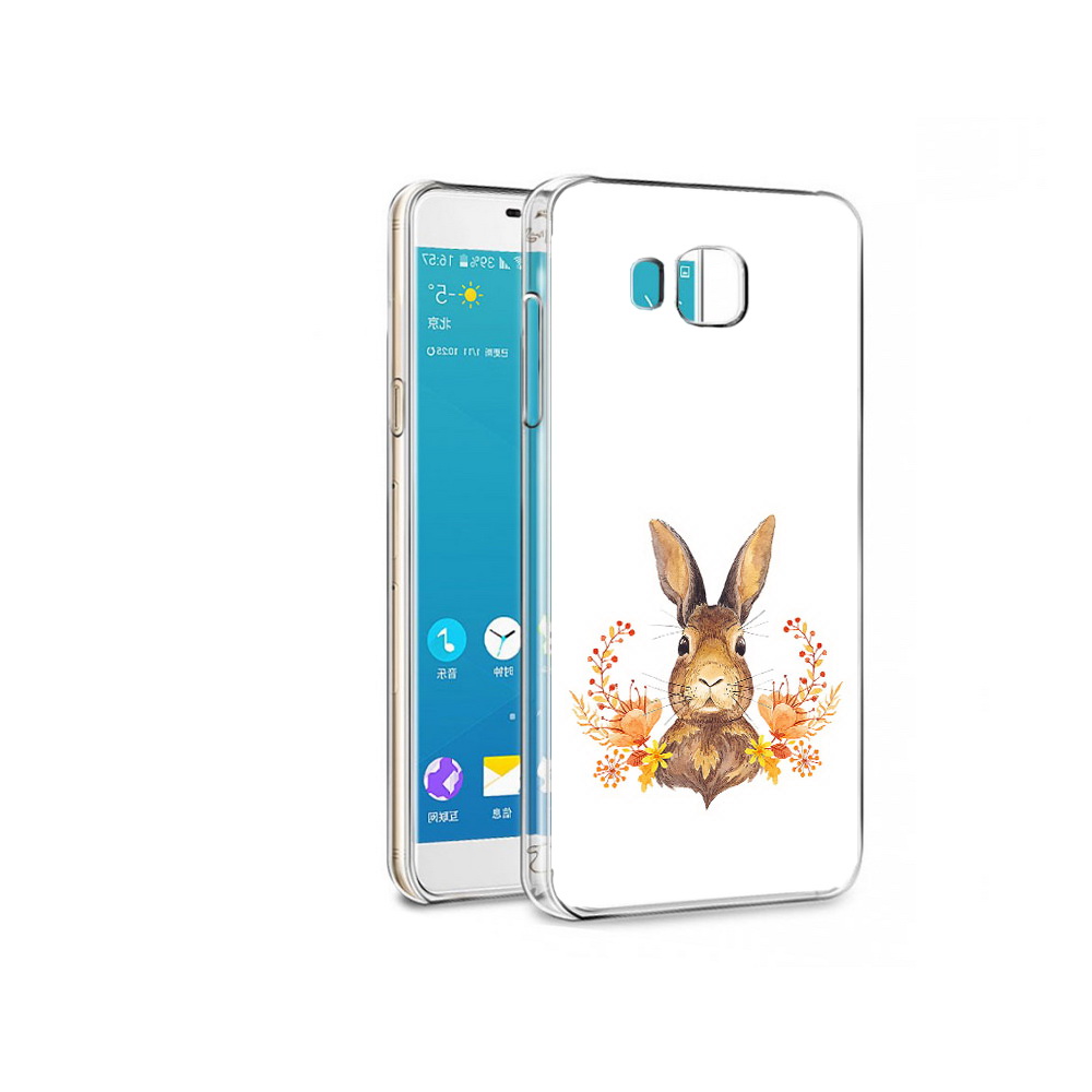 

Чехол MyPads Tocco для Samsung Galaxy Alpha зайка в цветах (PT13063.503.349), Прозрачный, Tocco