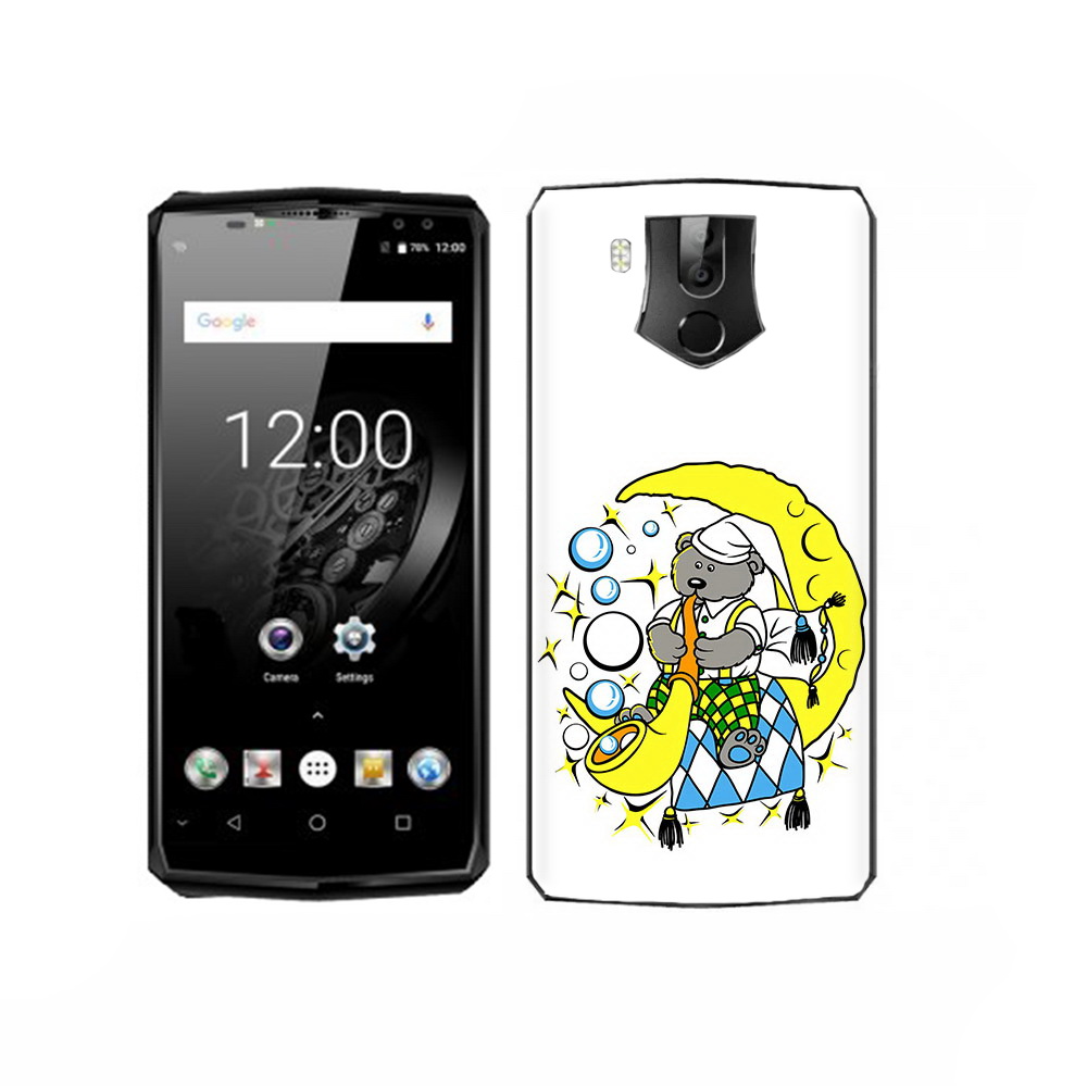

Чехол MyPads Tocco для Oukitel K10 Сырная луна, Прозрачный, Tocco