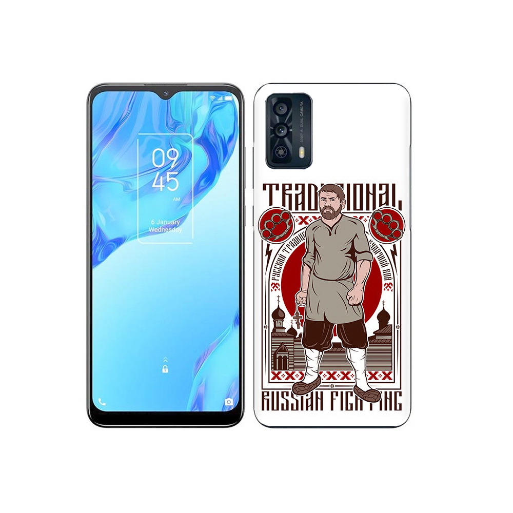 

Чехол MyPads Tocco для TCL 20B Традициональный мужчина, Прозрачный, Tocco