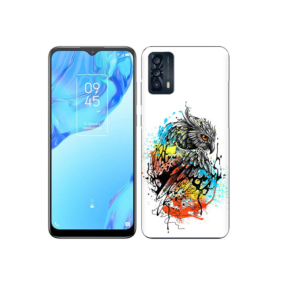 

Чехол MyPads Tocco для TCL 20B Творческая сова, Прозрачный, Tocco