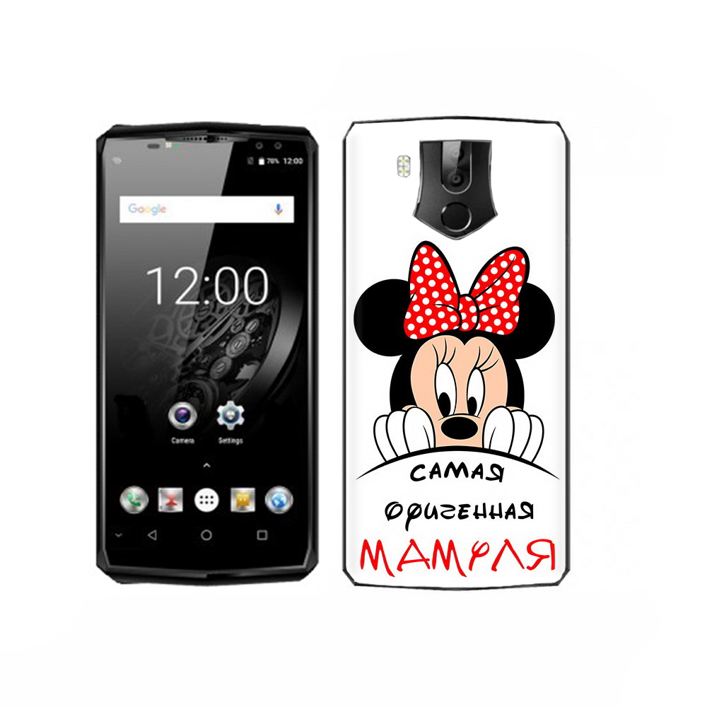 

Чехол MyPads Tocco для Oukitel K10 Самая лучшая мамуля Мини Маус, Прозрачный, Tocco