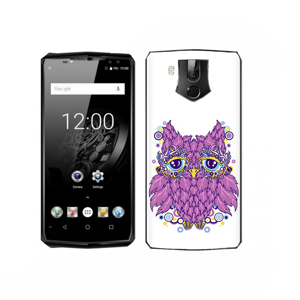 

Чехол MyPads Tocco для Oukitel K10 Розовая сова, Прозрачный, Tocco