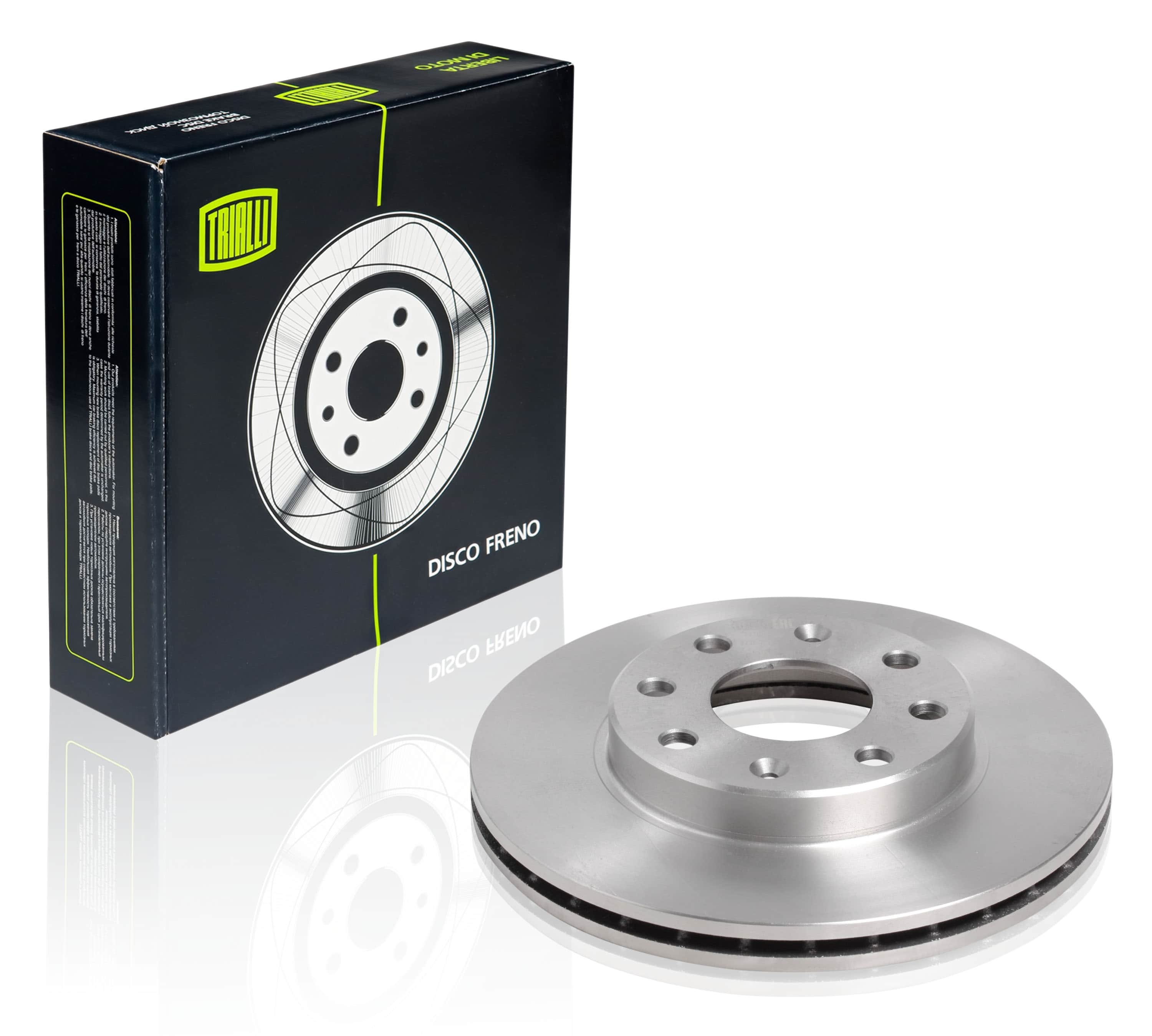 фото Диск тормозной передний chevrolet aveo (02-)/aveo t255 (08-)/spark (05-) trialli df 062101