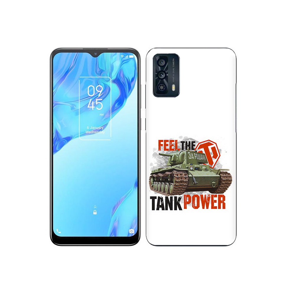 

Чехол MyPads Tocco для TCL 20B Танк, Прозрачный, Tocco