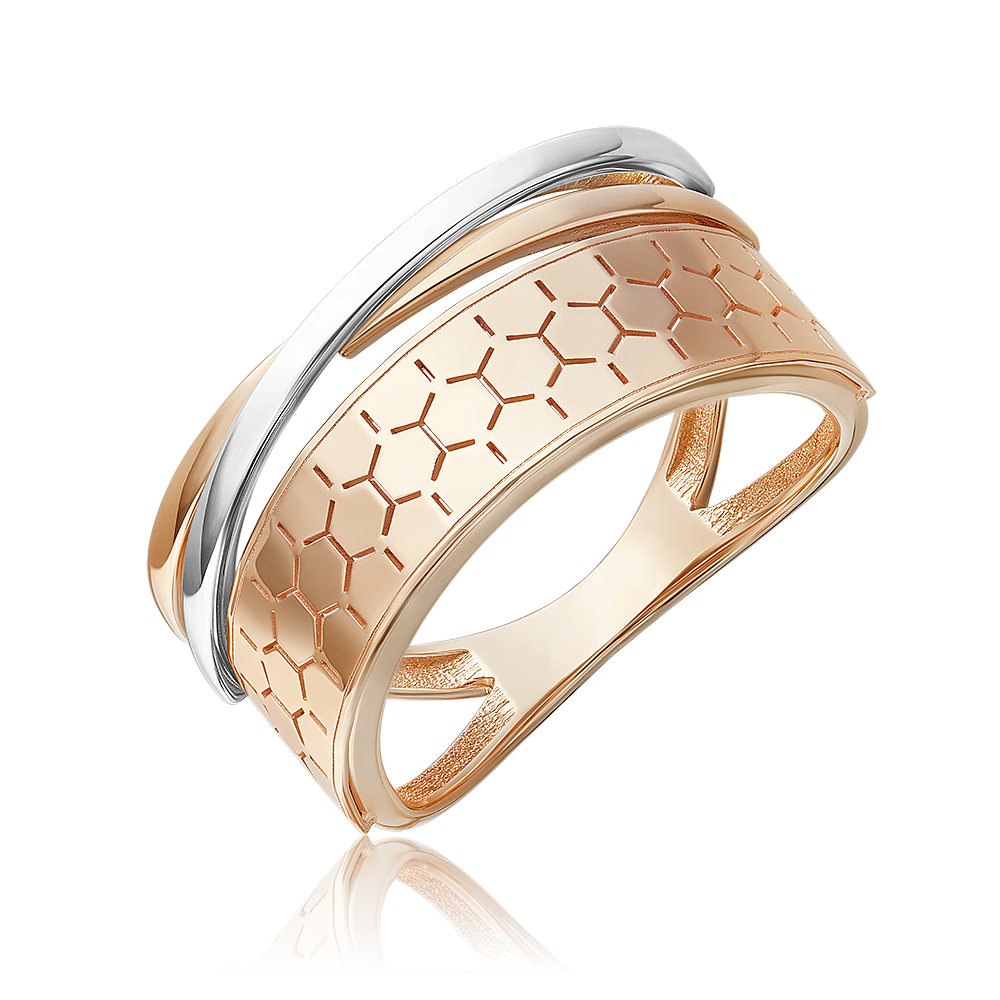 

Кольцо из белого/красного золота р. , PLATINA jewelry 01-5765-00-000-1111, 01-5765-00-000-1111