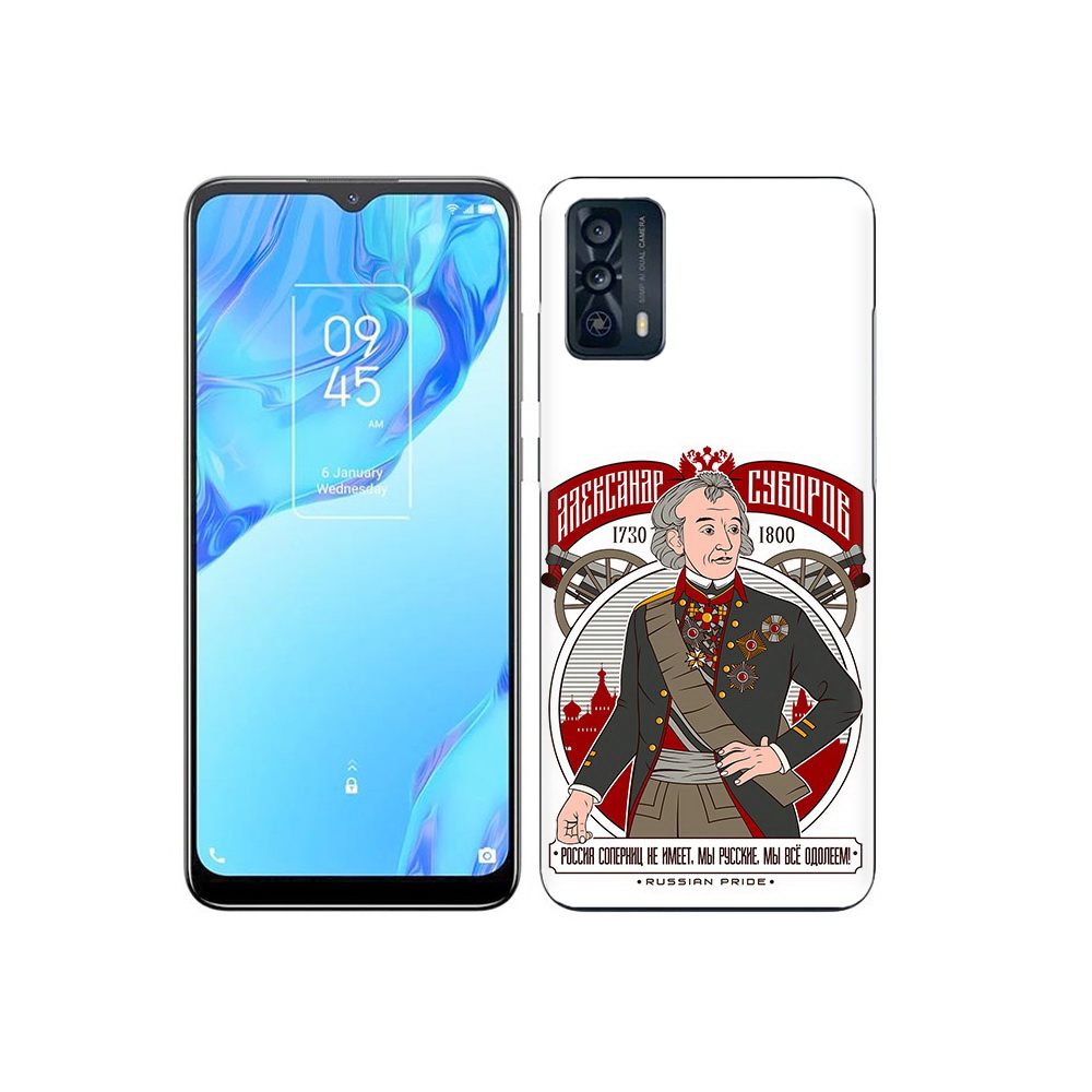 

Чехол MyPads Tocco для TCL 20B Суворов, Прозрачный, Tocco