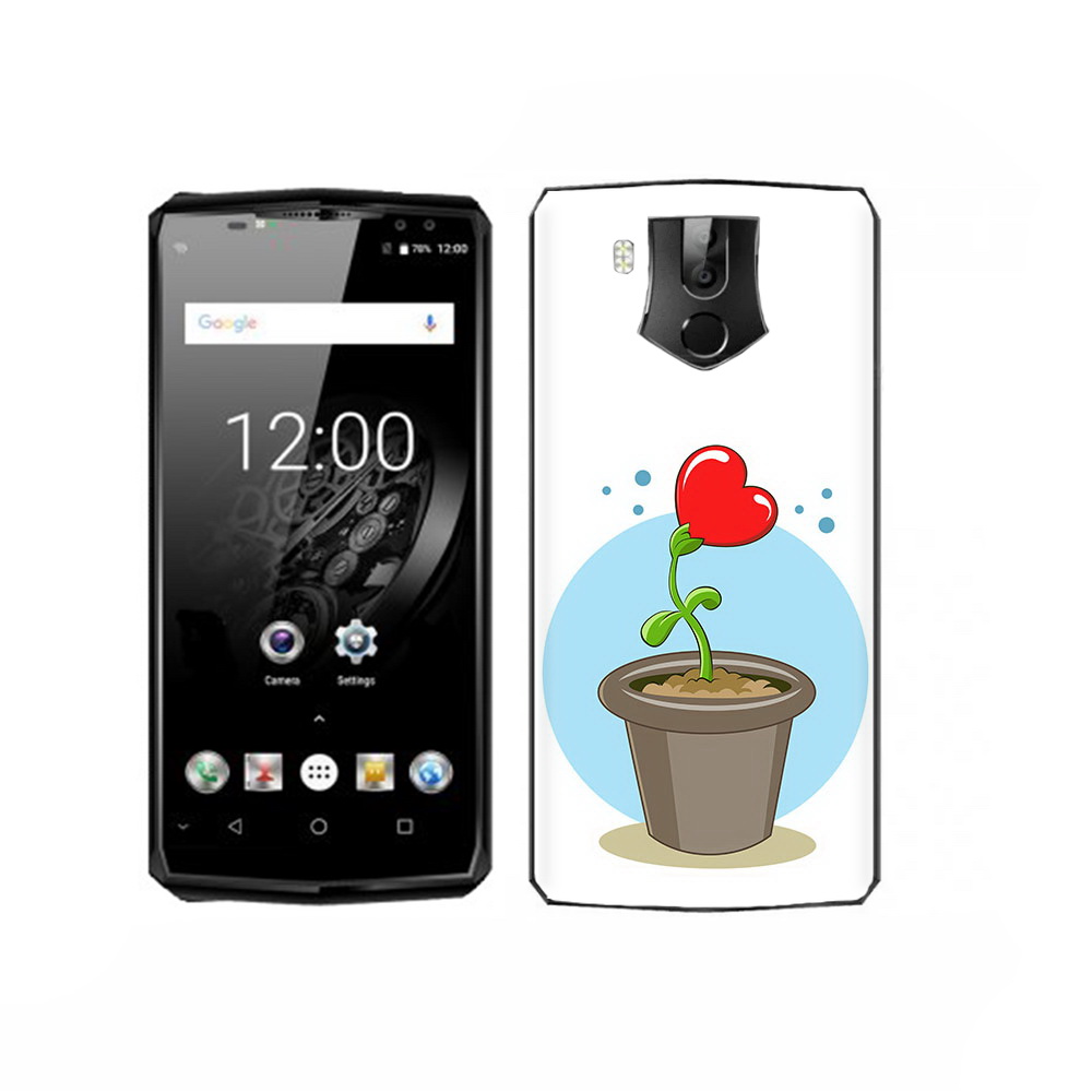 

Чехол MyPads Tocco для Oukitel K10 Растение любви 14 февраля, Прозрачный, Tocco
