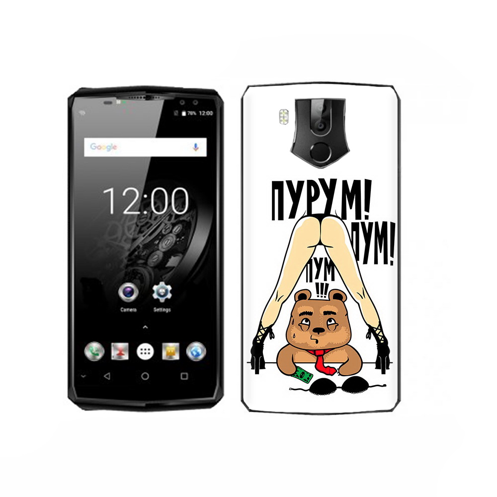 

Чехол MyPads Tocco для Oukitel K10 Пурум пум пум, Прозрачный, Tocco