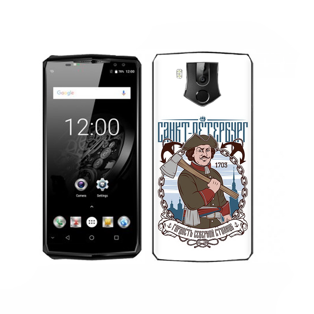 

Чехол MyPads Tocco для Oukitel K10 Петр первый, Прозрачный, Tocco