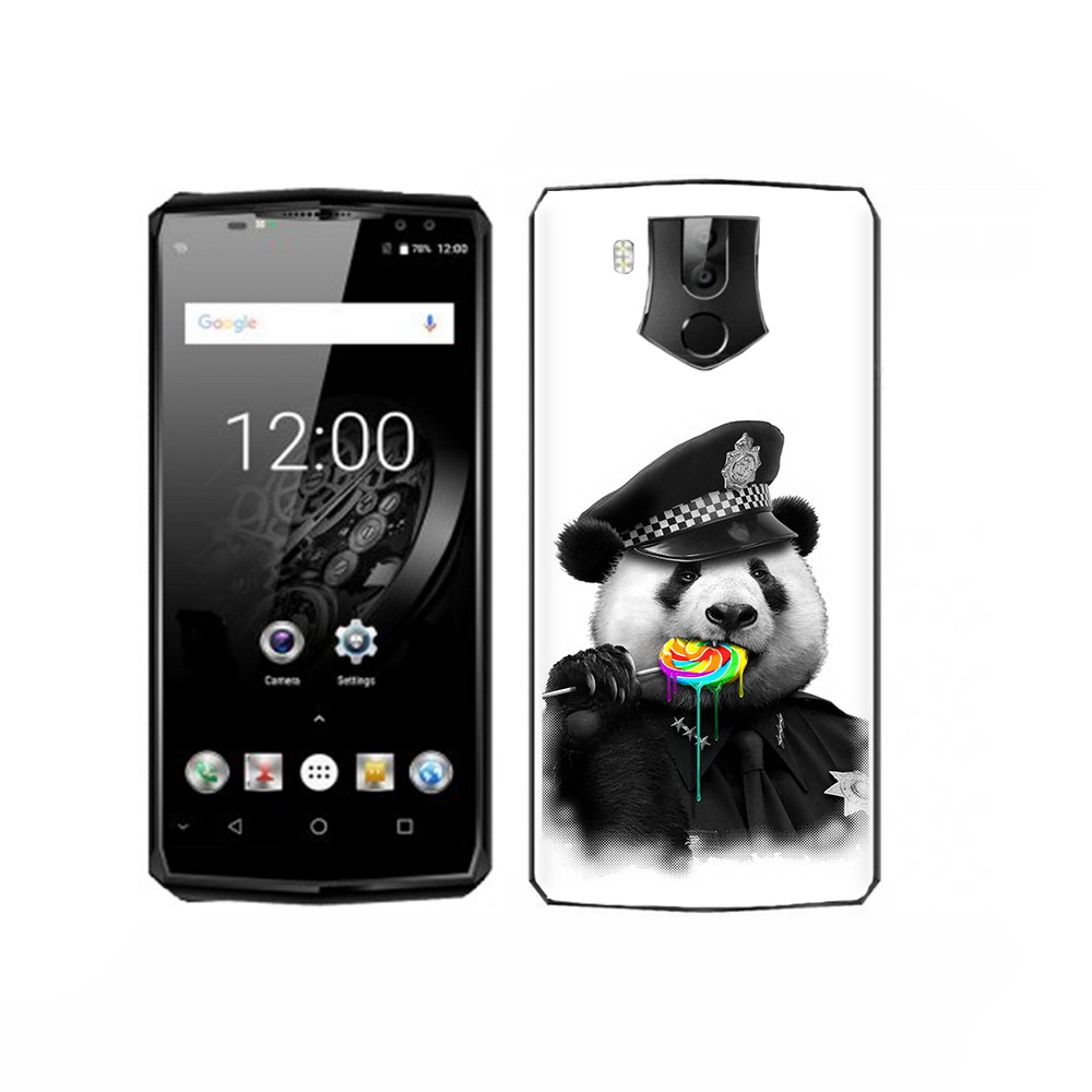 

Чехол MyPads Tocco для Oukitel K10 Панда полиция, Прозрачный, Tocco
