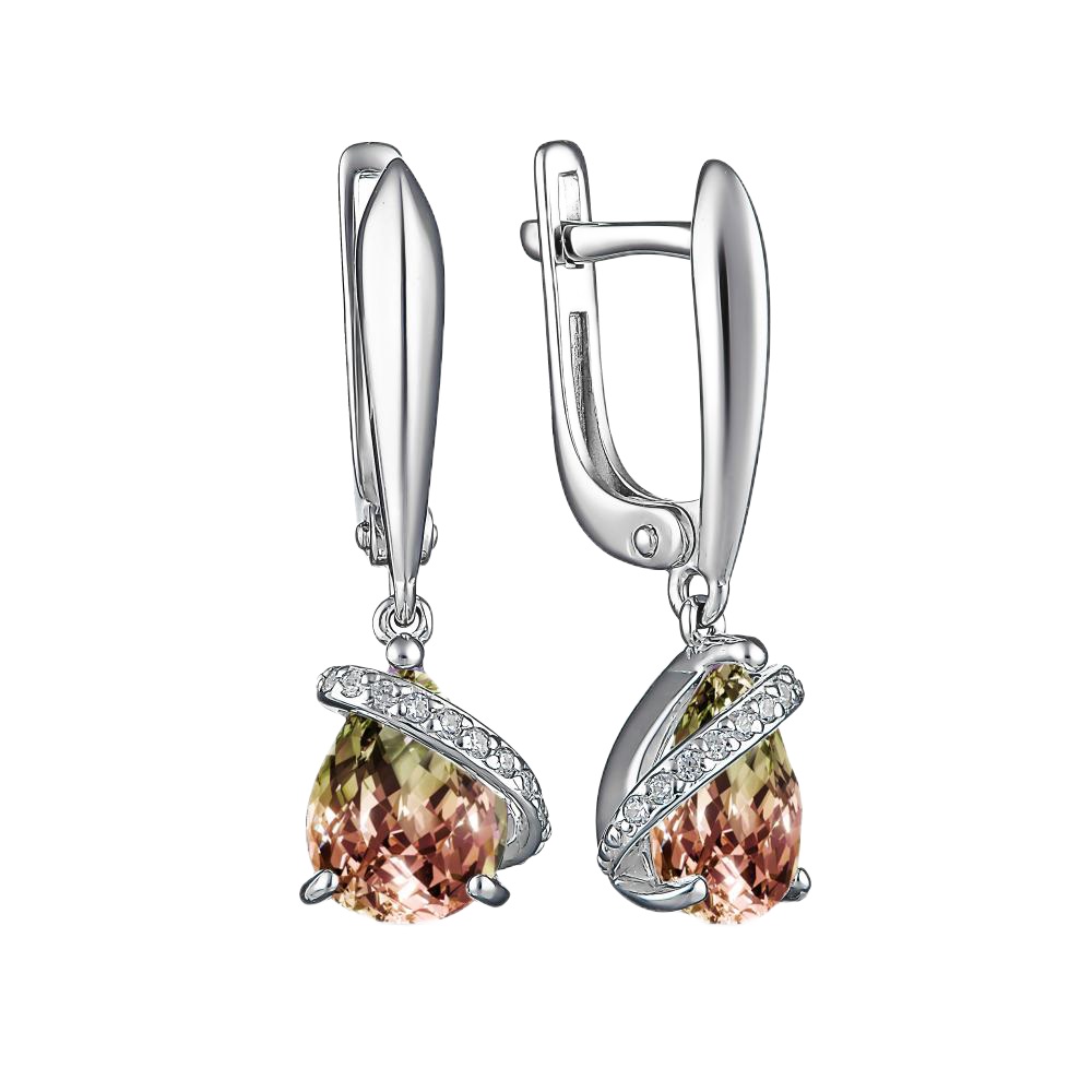 

Серьги из серебра с султанитом АЛЬКОР 02-2188_00СТ-00, 02-2188_00СТ-00