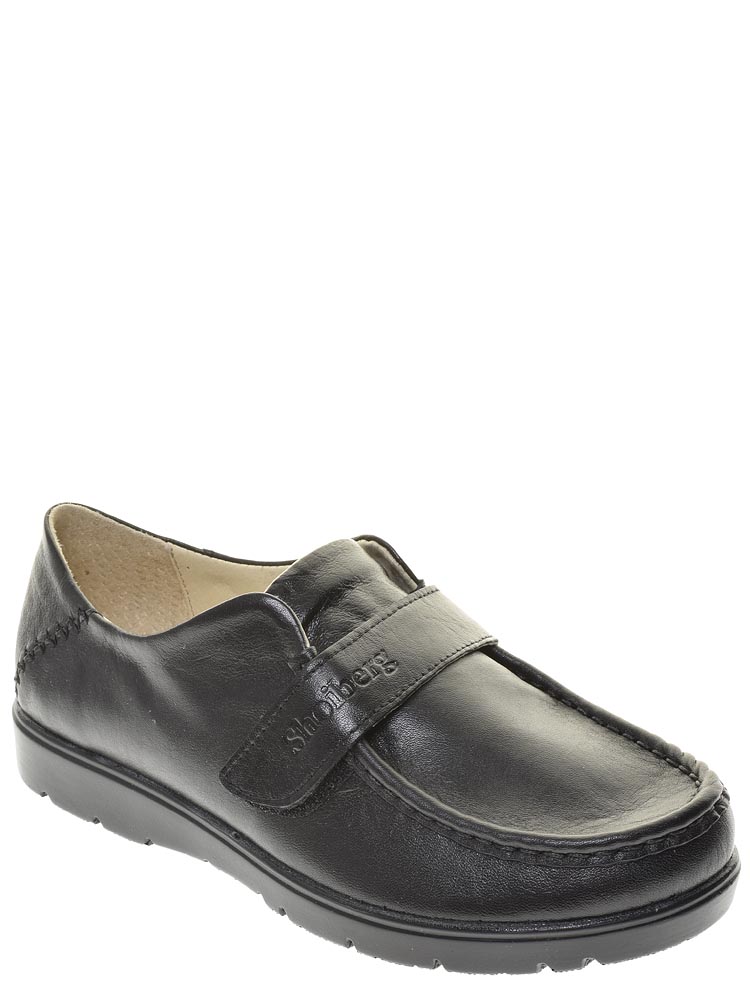 

Мокасины женские SHOIBERG 123730 черные 37 RU, 123730